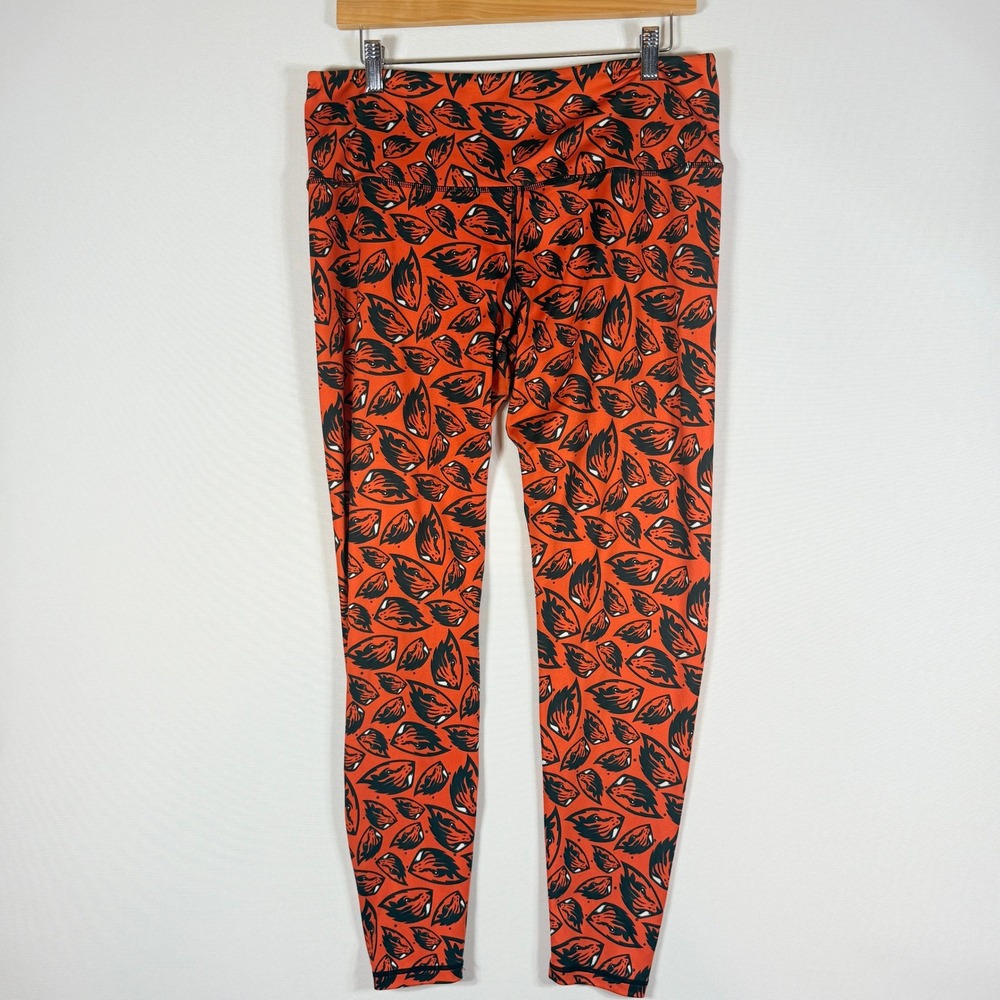 ZooZatz‎ Womens XL Leggings Oregon State Beavers Logo NCAA OSU Athletic Pants